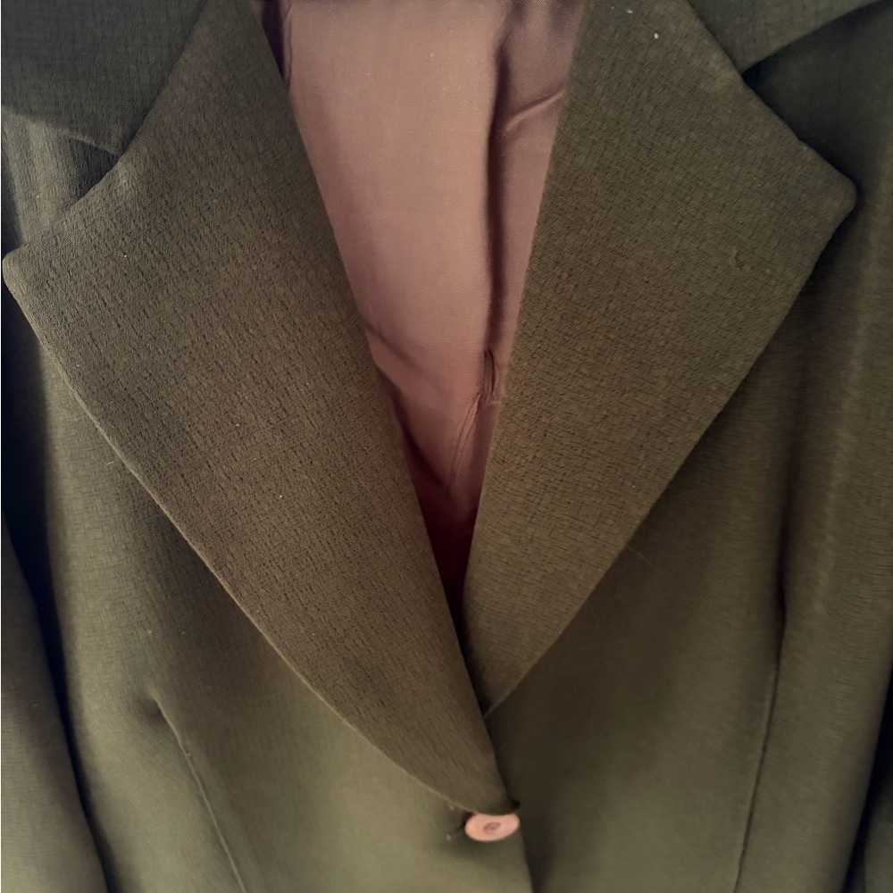 Elegant dark green  Pantsuit for Women - Picture 3 of 4